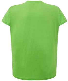 Jhk Dames curves v hals t-shirt Groen - S