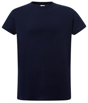 Jhk Dames effen plus t-shirt Blauw - S