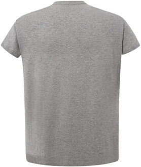 Jhk Dames effen plus t-shirt - maat M Grijs