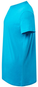 Jhk Dames effen plus t-shirt - maat S Blauw