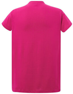 Jhk Dames effen plus t-shirt - maat S Roze