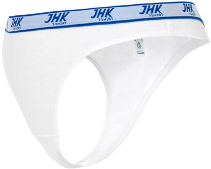 Jhk Dames effen string (set van 3) Wit - XL