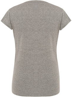 Jhk Dames premium normaal t-shirt Grijs - XL