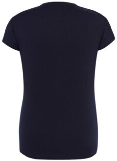 Jhk Dames premium normaal t-shirt - maat L Blauw