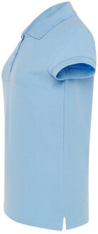 Jhk Dames regular poloshirt Blauw - L