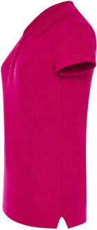 Jhk Dames regular poloshirt - maat M Roze