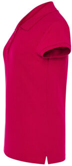 Jhk Dames regular poloshirt Roze - XXL