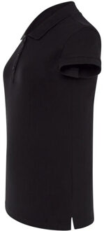 Jhk Dames regular poloshirt Zwart - M