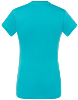 Jhk Dames sicilia v hals t-shirt Blauw