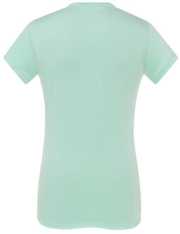 Jhk Dames sicilia v hals t-shirt - maat M Groen