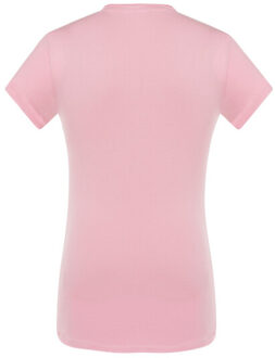 Jhk Dames sicilia v hals t-shirt Roze - L