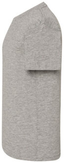 Jhk Effen t-shirt voor kinderen - maat 116 Grijs