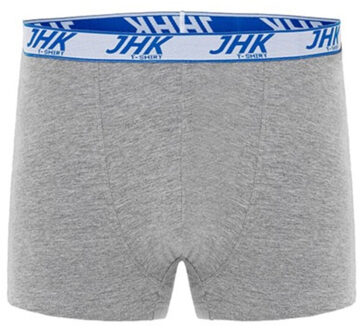Jhk Heren boxershorts melange (set van 3) Grijs - XS