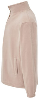 Jhk Heren fleecevest met volledige rits - maat L Beige