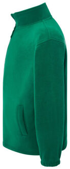 Jhk Heren fleecevest met volledige rits - maat L Groen
