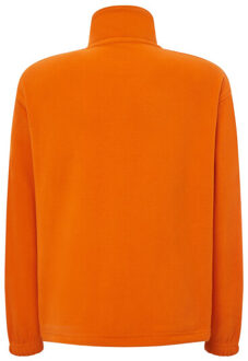 Jhk Heren fleecevest met volledige rits Oranje - XS