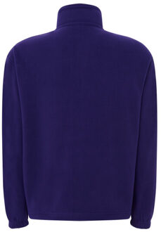 Jhk Heren fleecevest met volledige rits Paars - XS
