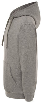Jhk Heren melange kangoeroezak sweatshirt Grijs - XXXL