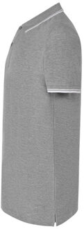 Jhk Heren melange regular poloshirt Grijs