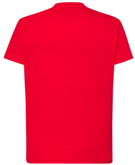Jhk Heren normaal t-shirt Rood - XS