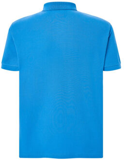 Jhk Heren pique regular poloshirt Blauw - S