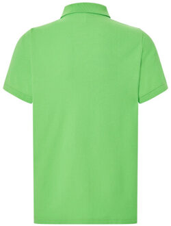 Jhk Heren pique regular poloshirt - maat XL Groen