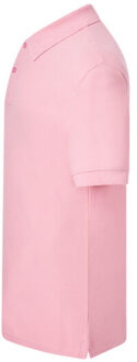 Jhk Heren pique regular poloshirt Roze - L
