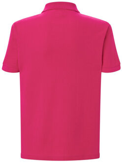 Jhk Heren pique regular poloshirt Roze - XXL / XXXL
