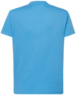 Jhk Heren premium normaal t-shirt Blauw - S