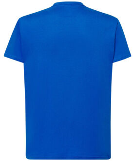 Jhk Heren premium normaal t-shirt Blauw - S