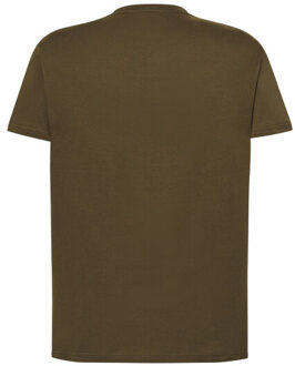 Jhk Heren premium normaal t-shirt Groen - XS