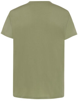Jhk Heren premium normaal t-shirt - maat S Groen