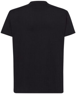 Jhk Heren premium normaal t-shirt Zwart - 5XL