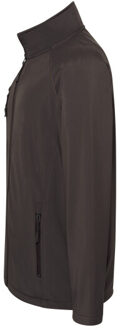 Jhk Heren soft shell-jasje - maat M Grijs