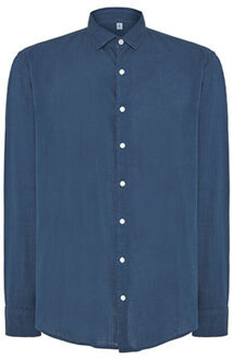 Jhk Heren tulum overhemd Blauw - XXL / XXXL