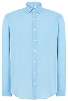 Jhk Heren tulum overhemd - maat L Blauw