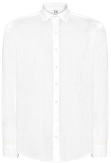 Jhk Heren tulum overhemd - maat XXL / XXXL Wit