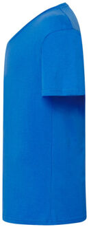 Jhk Heren urban v hals t-shirt - maat XL Blauw