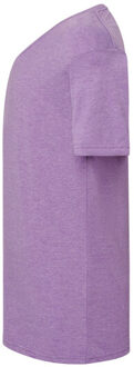 Jhk Heren urban v hals t-shirt Paars - XL