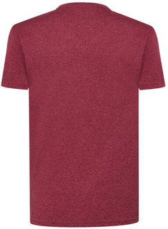 Jhk Heren urban v hals t-shirt Rood - XXL / XXXL