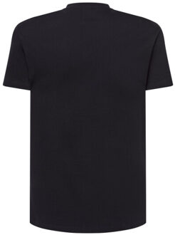 Jhk Heren urban v hals t-shirt Zwart - S
