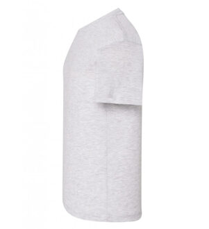 Jhk Kinderen/kinderen gemêleerd t-shirt - maat 116 Grijs