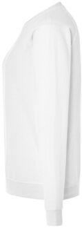 Jhk Uniseks klassiek everest sweatshirt voor volwassenen Wit - XS