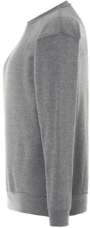 Jhk Unisex adult gemêleerd sweatshirt met ronde hals - maat XXL / XXXL Grijs