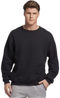 Jhk Unisex effen sweatshirt volwassenen Zwart - XS