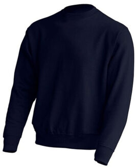 Jhk Unisex sweatshirt met ronde hals voor volwassenen Blauw - XS