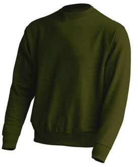 Jhk Unisex sweatshirt met ronde hals voor volwassenen Groen