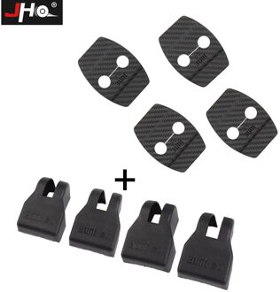 Jho Zwarte Deur Lock Beschermhoes Cap + Limiter Kit Voor Ford Explorer Base Xlt Limited Platina Auto accessoires Whole reeks