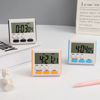 JIANWU 1Pc Creative Simple Cute Student Learning timer Countdown learning plan Wake up alarm clock Supplies Back To Shcool