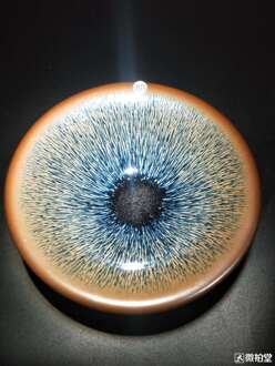 Jianzhan Porselein Koffie Thee Kopjes Vintage Keramische Kopjes Onder-Geglazuurd Geavanceerde Thee Kopjes Chinese Song-dynastie Stijl Teacupdisc